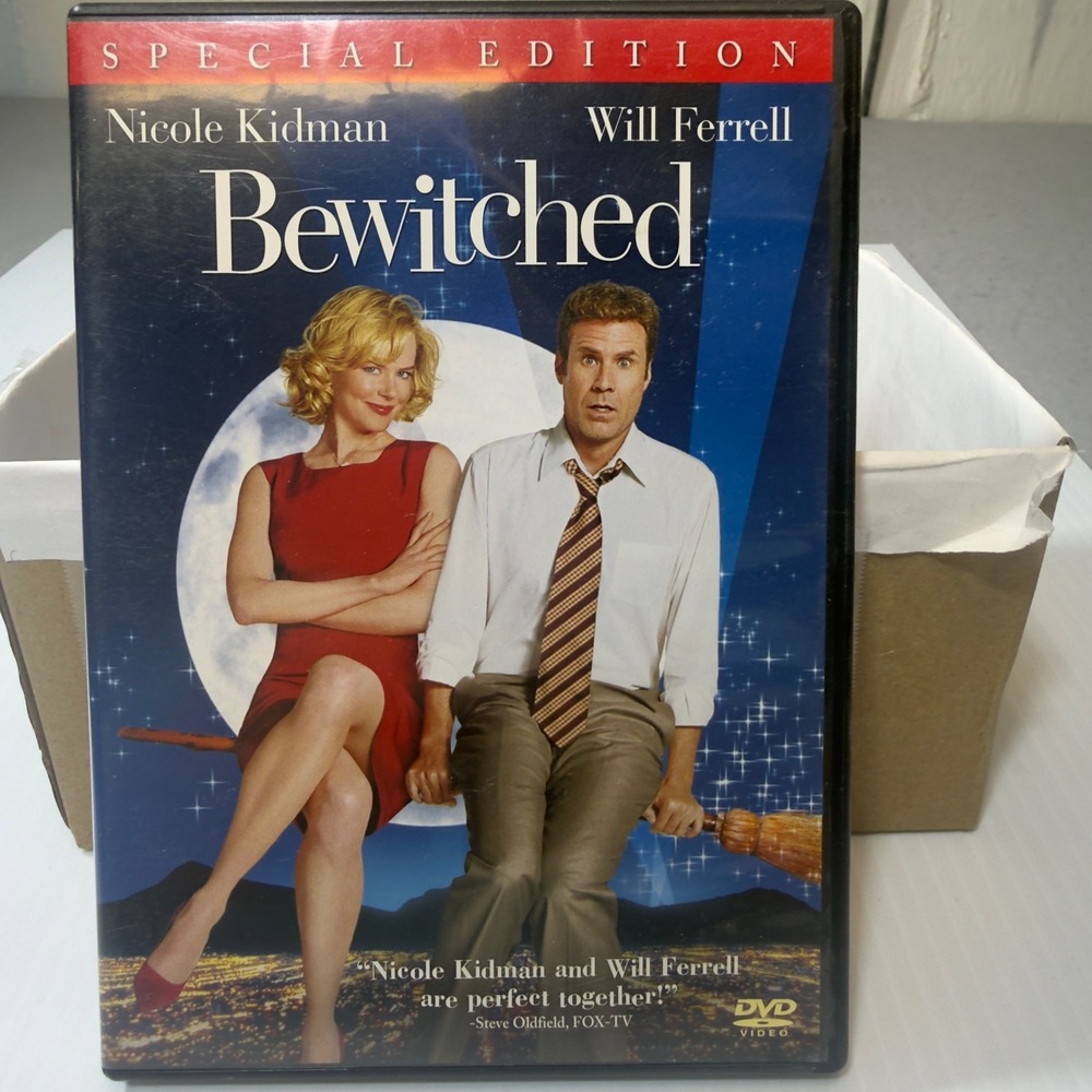 Bewitched Special Edition DVD 2005 Nicole Kidman Will Ferrell‎ Rom-Com Movie